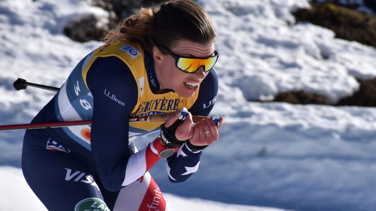Rosie Brennan Women's 10K 2021 FIS Cross Country World Championships in Oberstdorf, Germany.