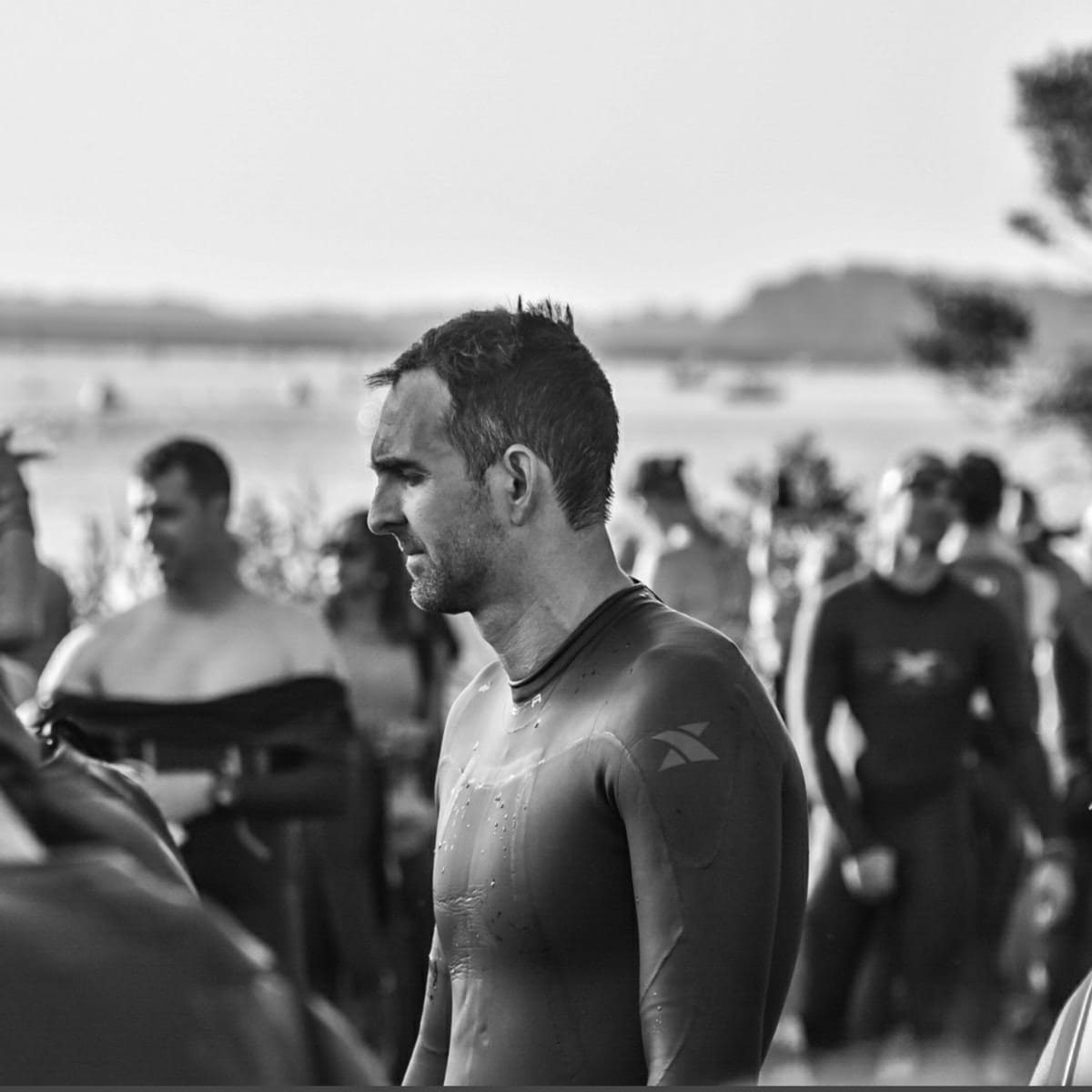 “The well-being of our competitors is paramount, and we thank the swim safety personnel and first responders who worked quickly to provide the athlete with medical support,” the Ironman group said.