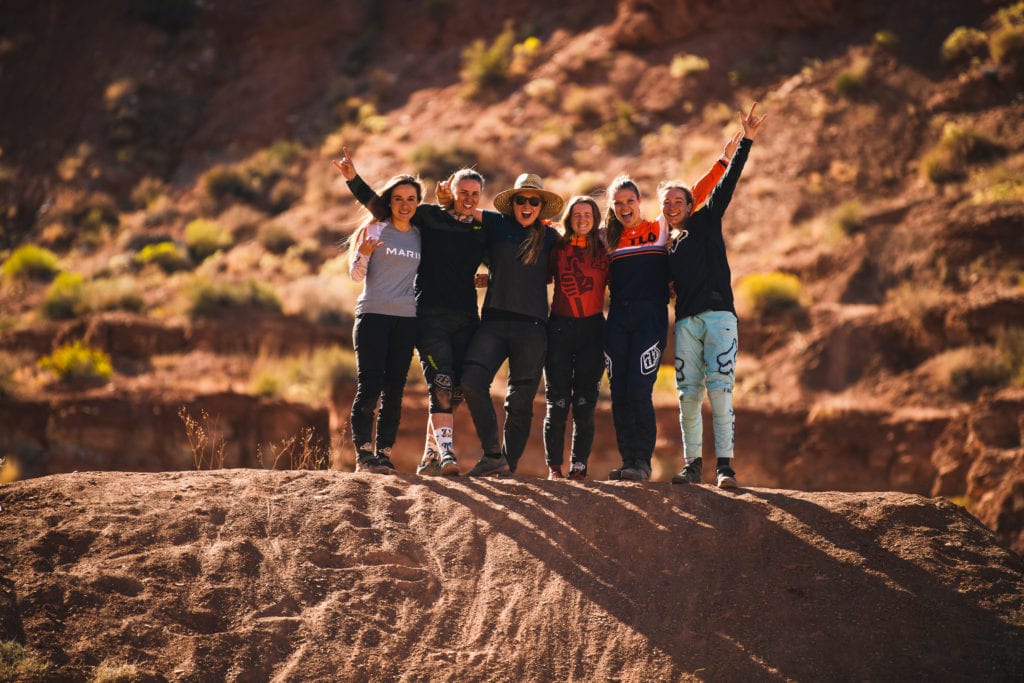 Vero Sandler, Micayla Gatto, Hannah Bergemann, Vinny Armstrong, Vaea Verbeeck, Tahnee Seagrave at the inaugural Red Bull Formation in 2019.