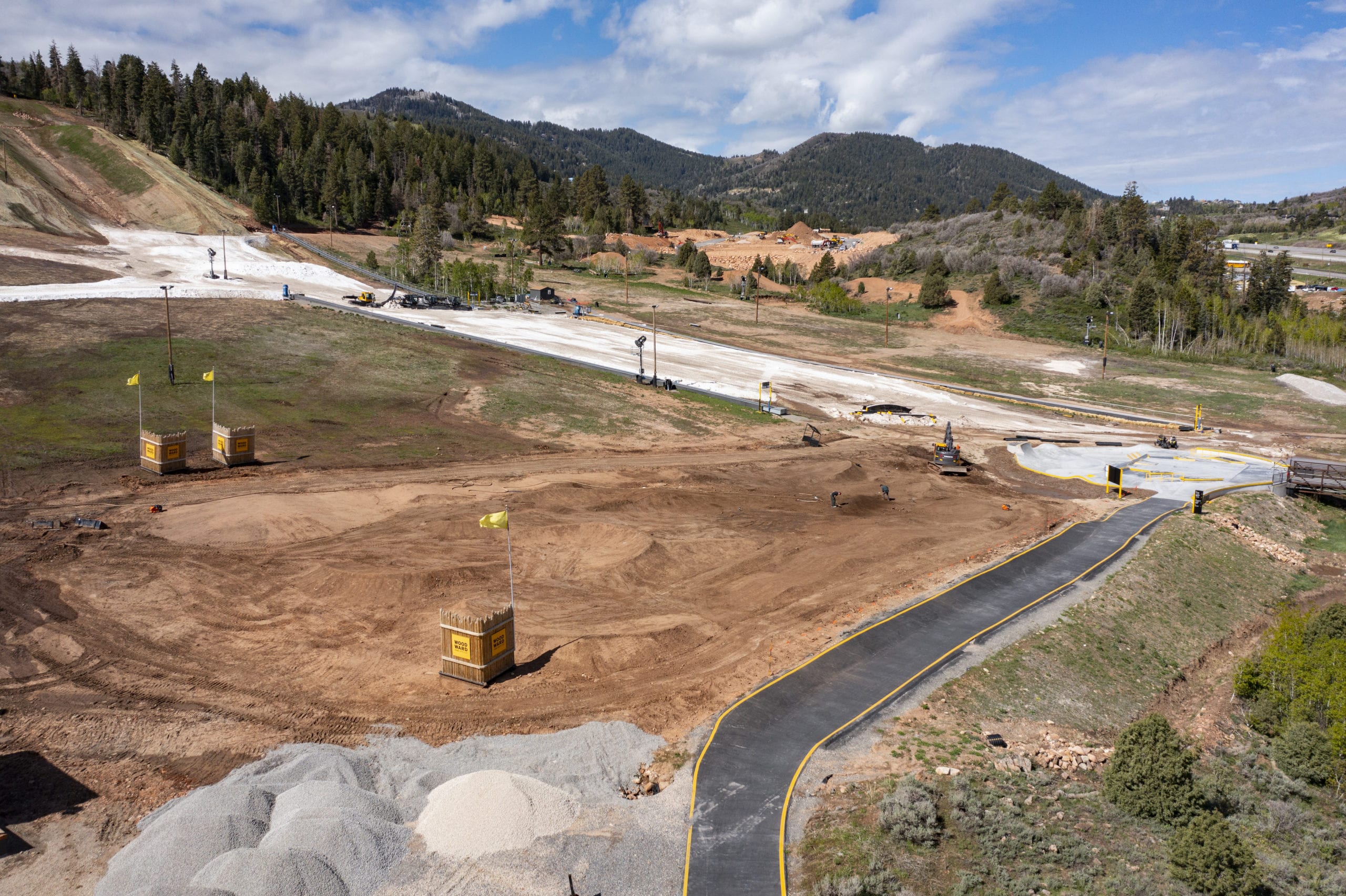 Woodward postponed the opening of its mountain bike lift until June 5.