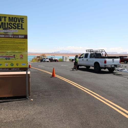 Stateline Launch Ramp at Glen Canyon National Recreation Area.