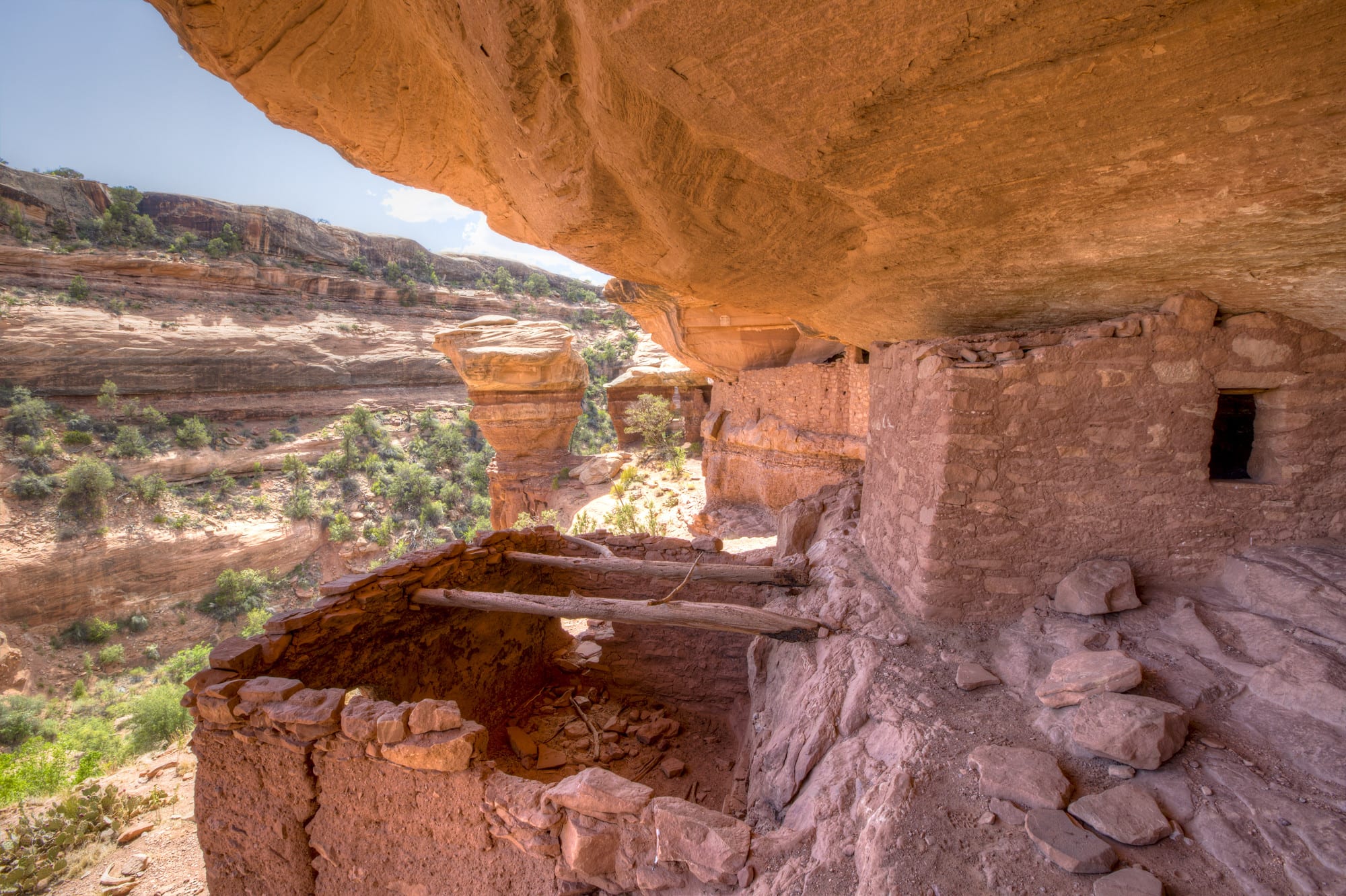 Historical indigenous dwelling in Bears Ears National Monument.