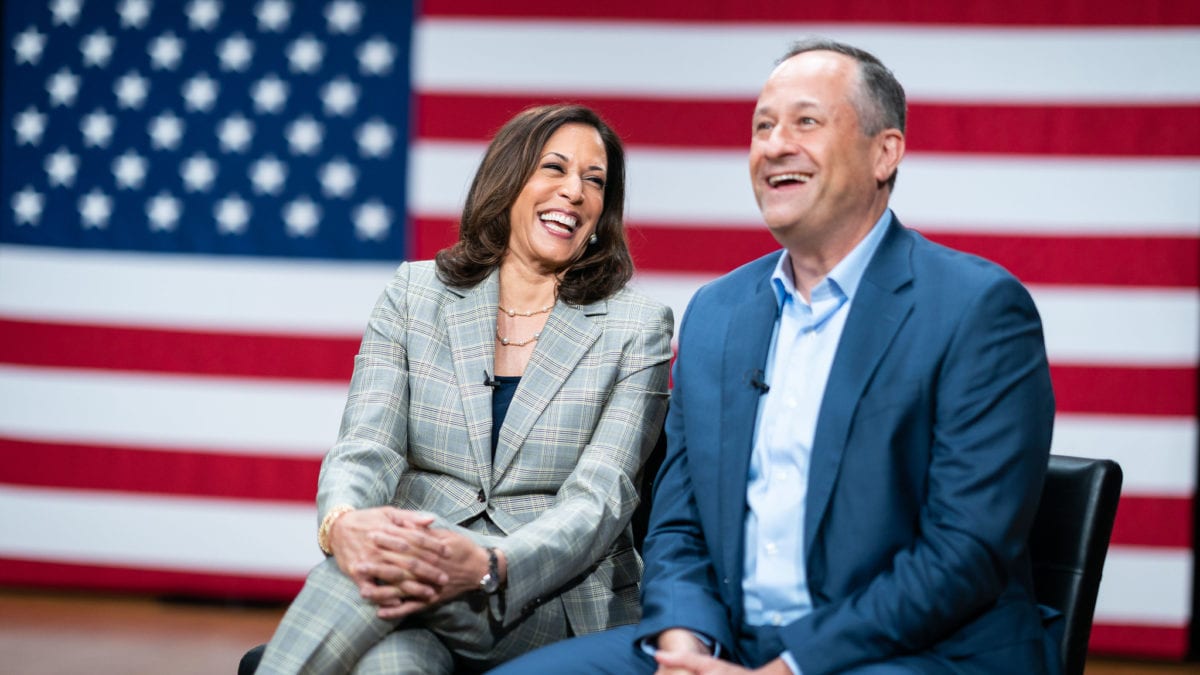 Vice President Kamala Harris and Second Gentleman Doug Emhoff.