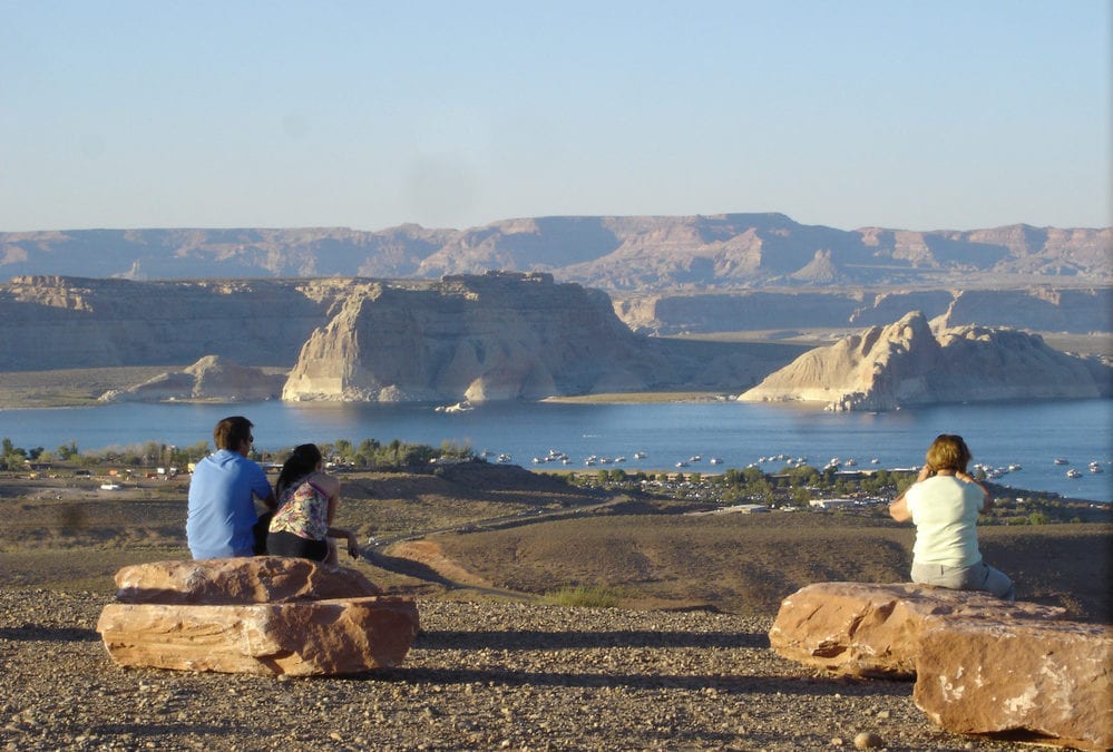 Wahweap Overlook at Glen Canyon National Recreation Area.