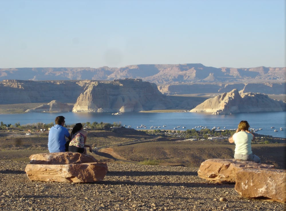 Wahweap Overlook at Glen Canyon National Recreation Area.