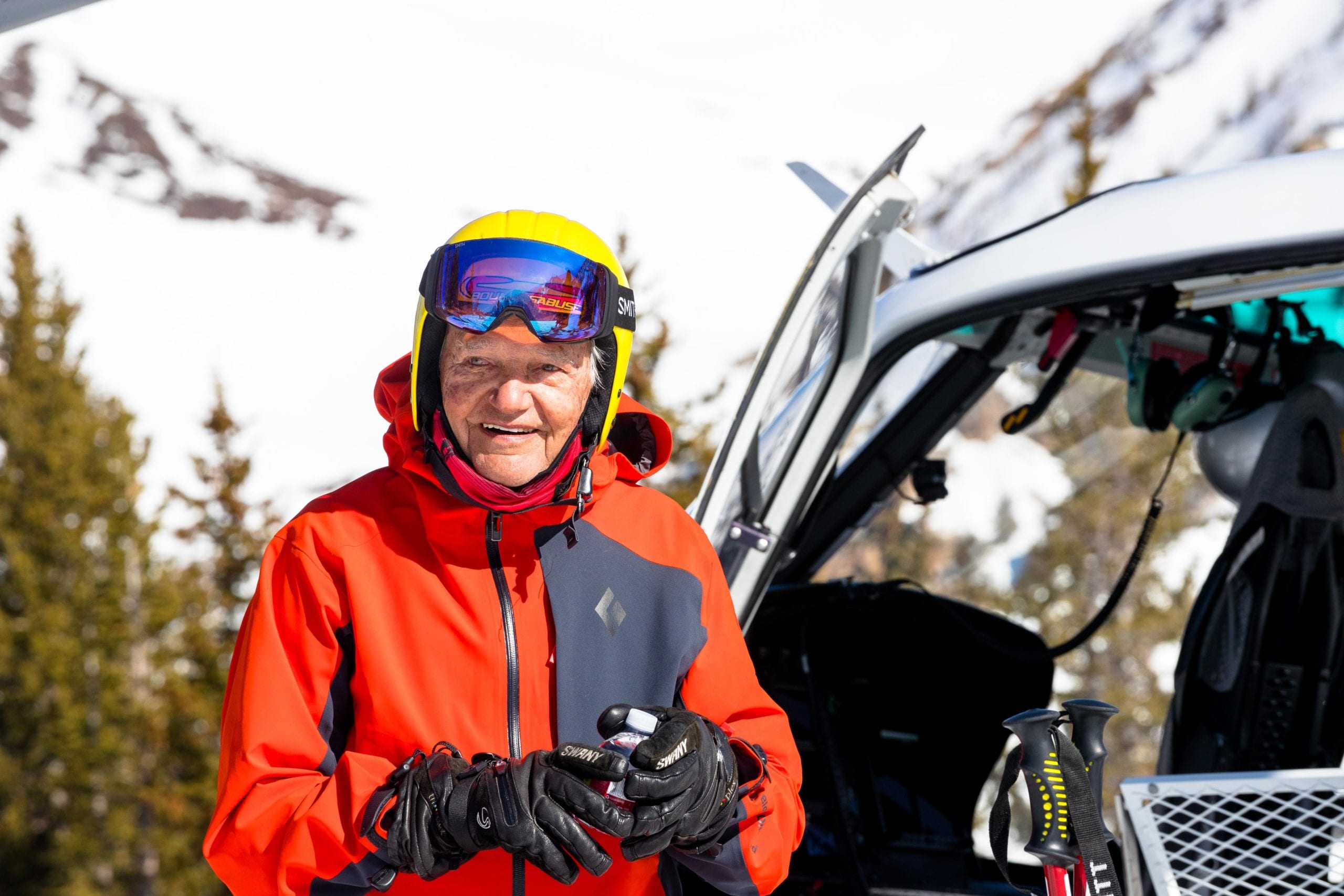 When Junior Bounous set off with Powderbird, he skied straight into a Guinness World Record.