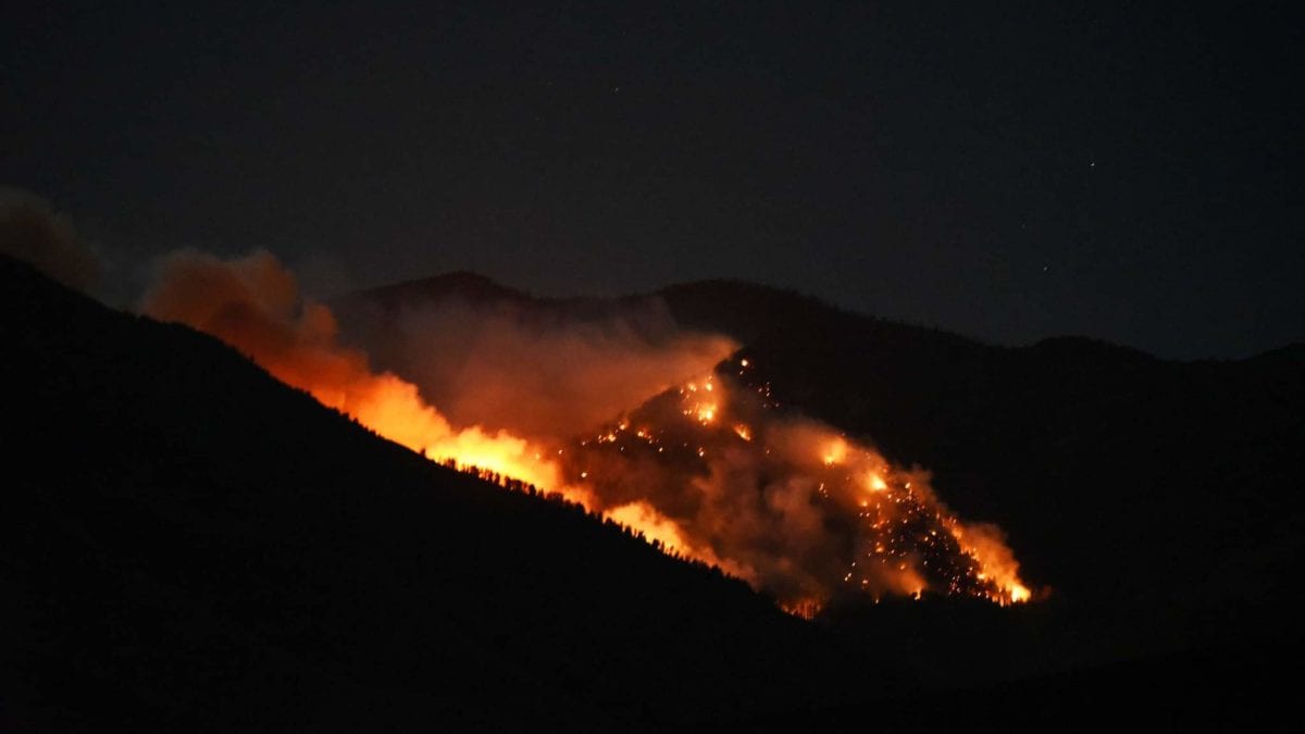 The Morgan Canyon Fire has currently burned 157 acres and is 0% contained.