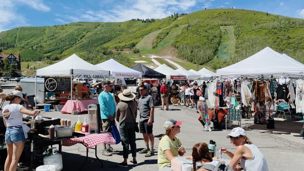 The Park City Farmers Market is officially open.
