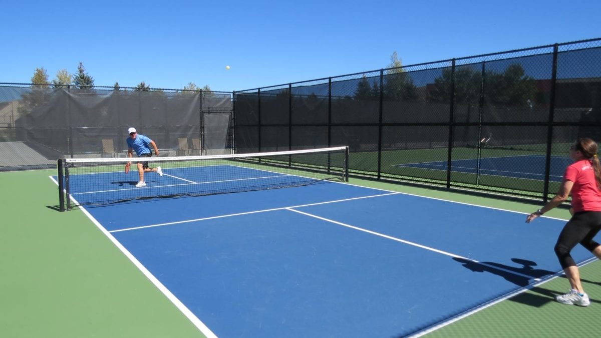 Pickleball's popularity is growing.