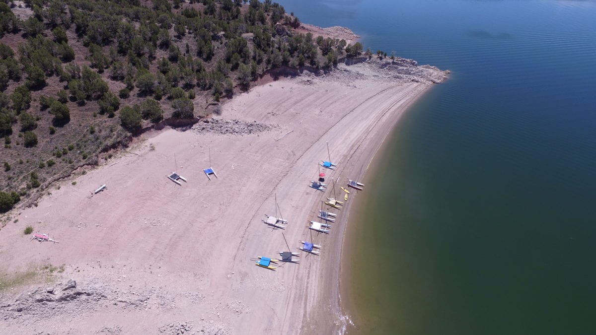 Rockport Reservoir in June 2021.