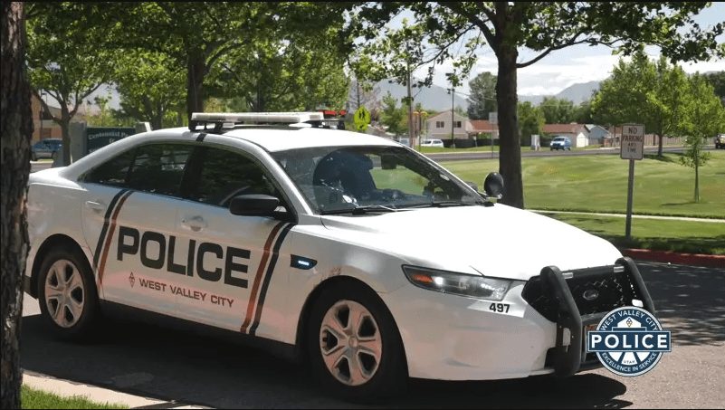 West Valley City Police car.