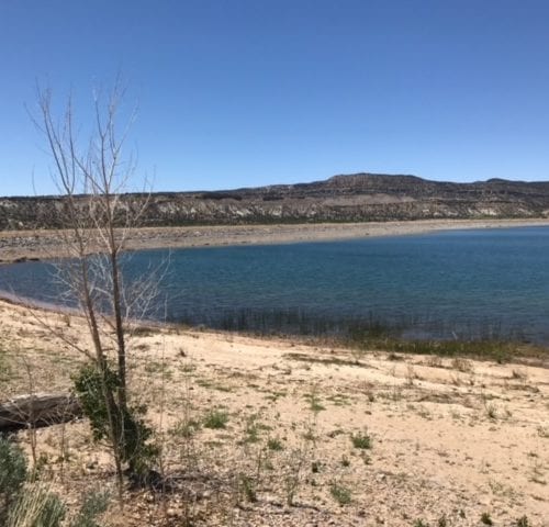 Wide Hollow Reservoir in May 2021.