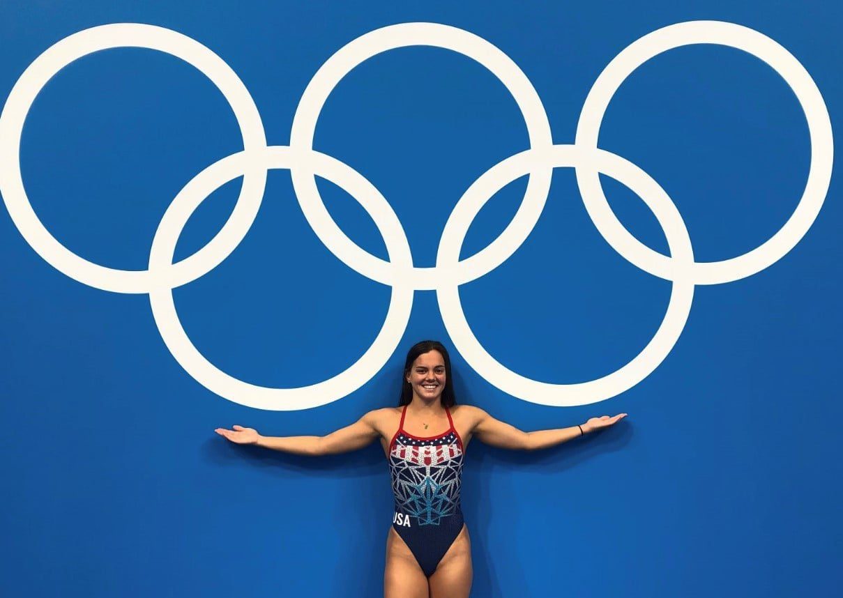 Rhyan White, Utah swimmer in the Tokyo 2020 Olympics.