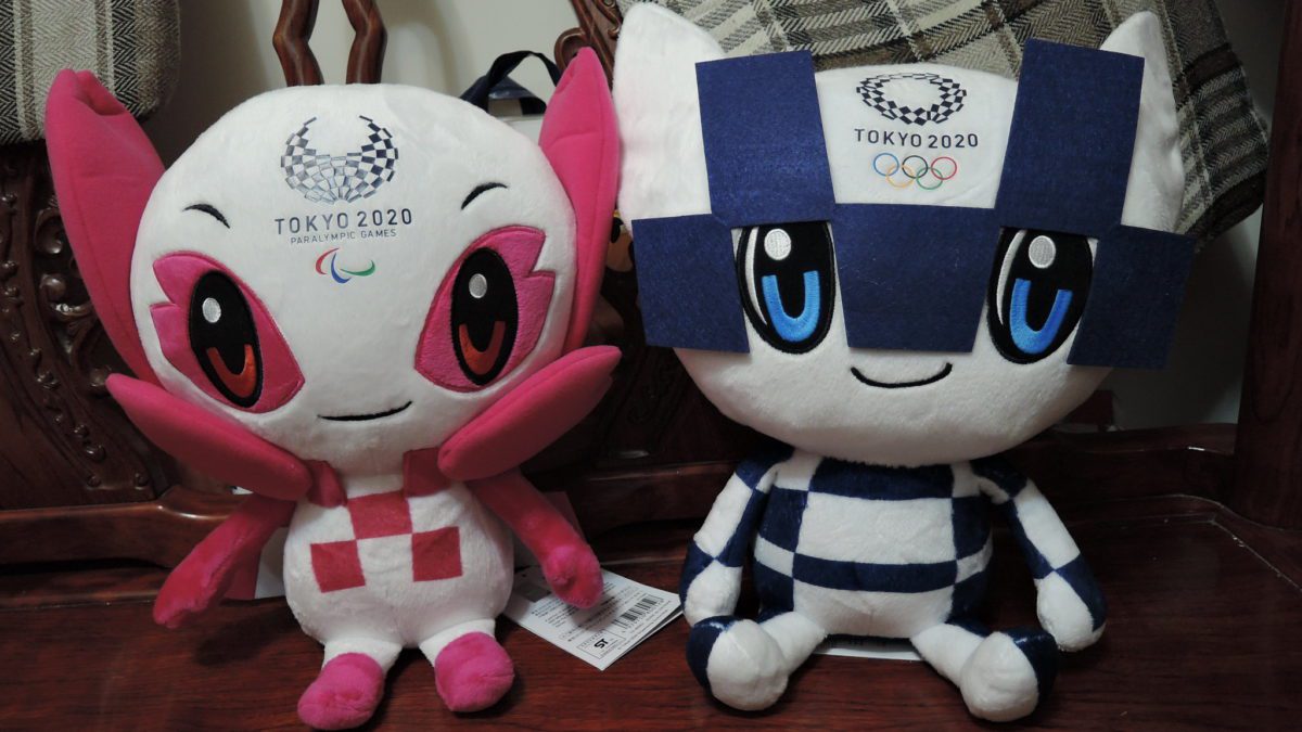 Tokyo 2020 Paralympic and Olympic mascots.