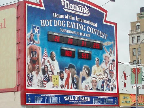 Nathan's Famous Hot Dog Eating Contest