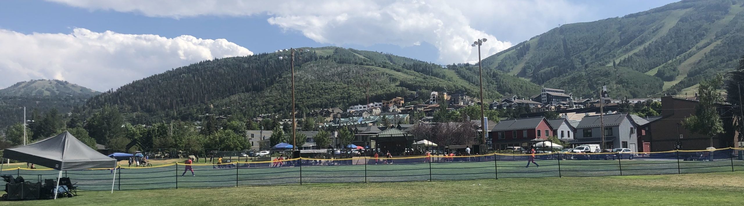 Triple Crown baseball in Park City, Utah near the base of Park City Mountain.