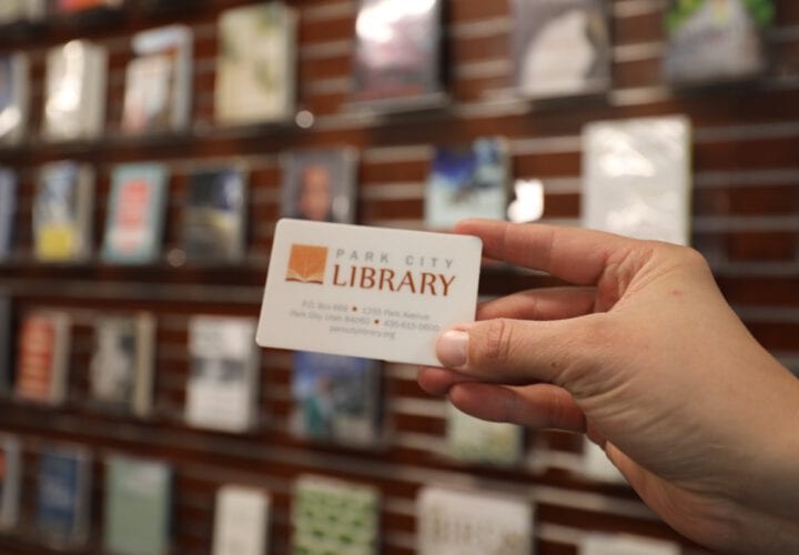 The new Park City Library card.