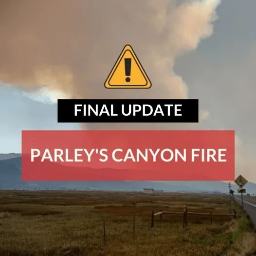 Parley's Canyon Fire.