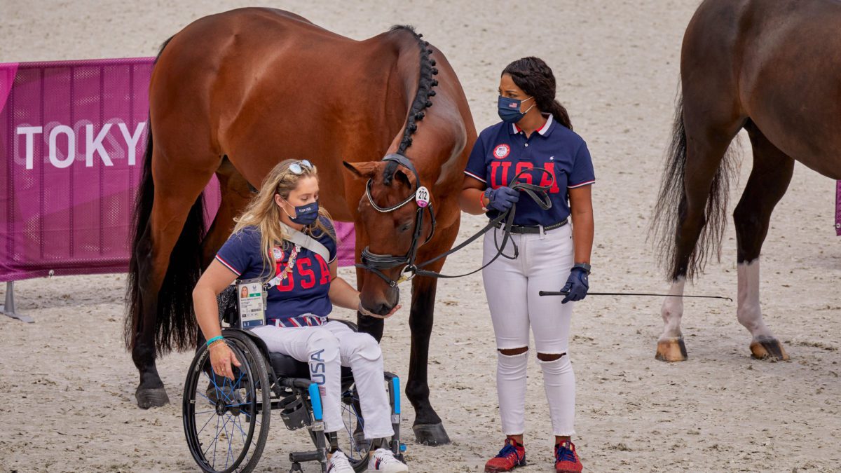 Tokyo 2020 Paralympic Games. Equestrian is one of the many sports offered by the National Ability Center for the Paralympics and Special Olympics.