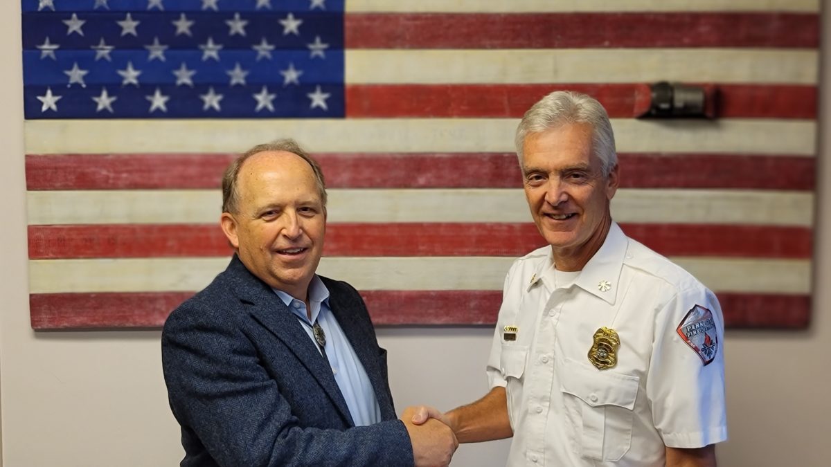 New Park City Fire District Chief Robert Zanetti has been with the department since 1989.
