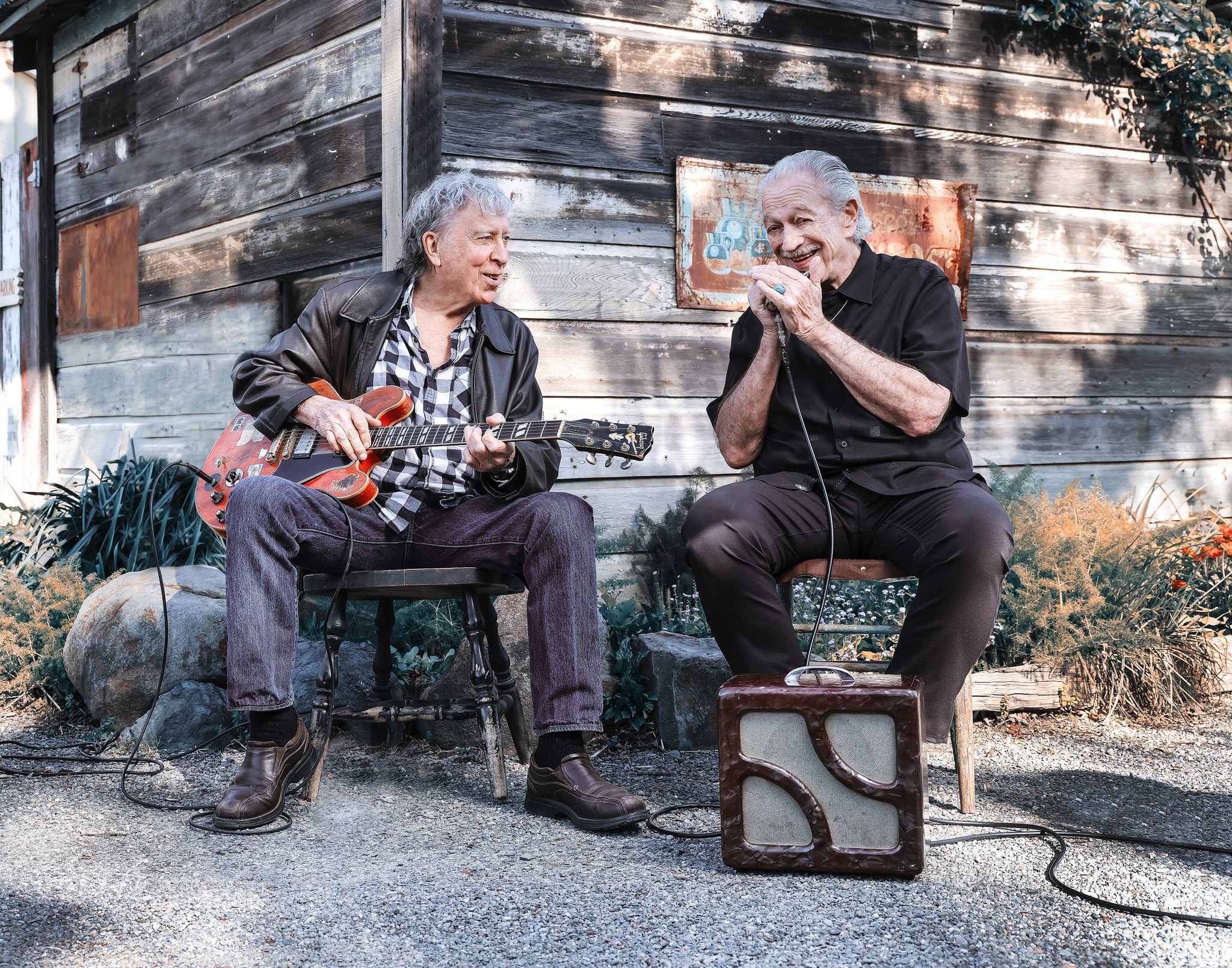 Blues legends, Elvin Bishop and Charlie Musselwhite.