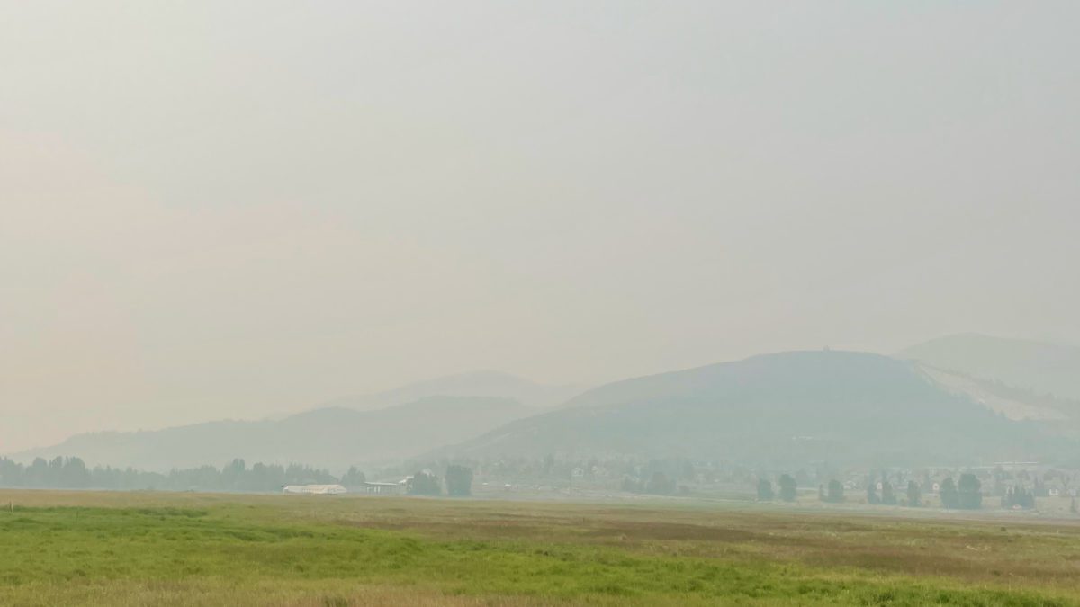 Smoke in the Snyderville Basin derived from California wildfires last summer.