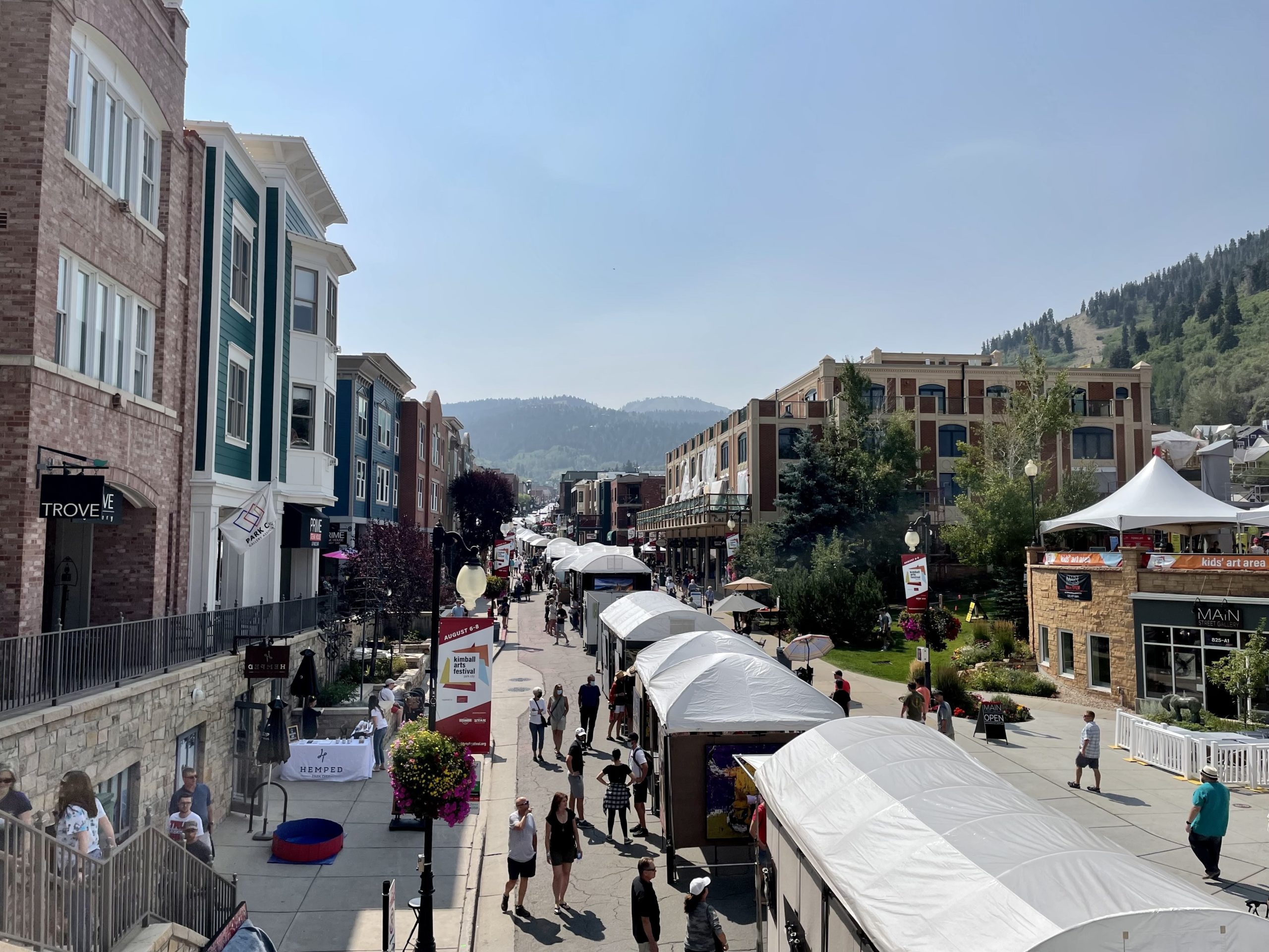 A smoky but successful Kimball Arts Festival TownLift, Park City News