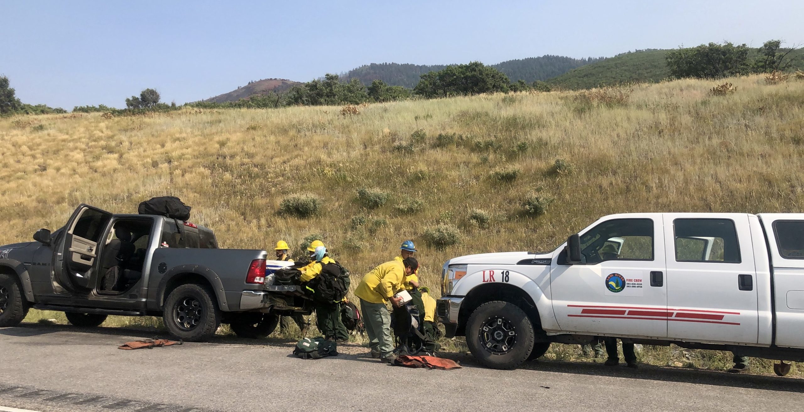 Parley's Canyon Fire.