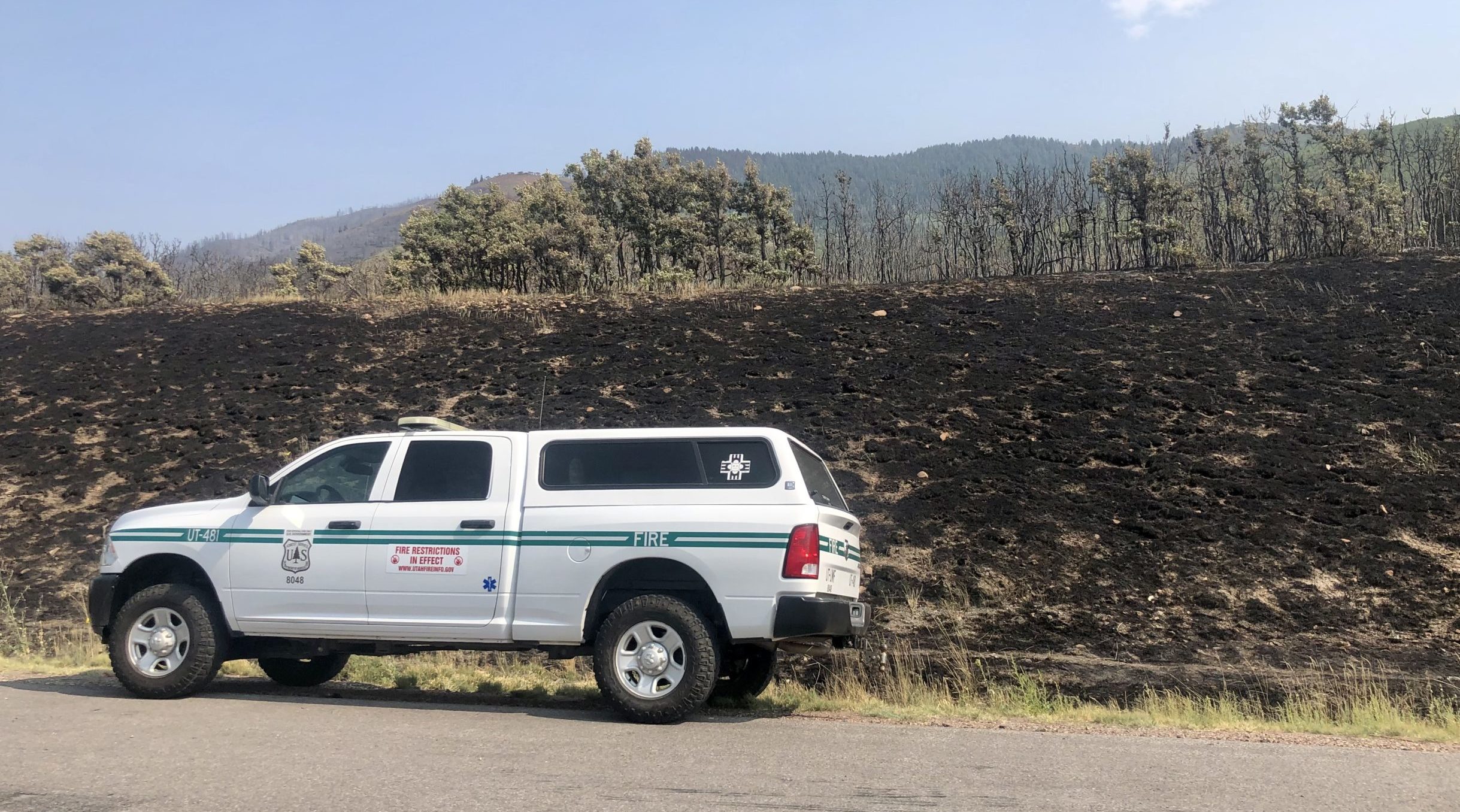 Parley's Canyon Fire.