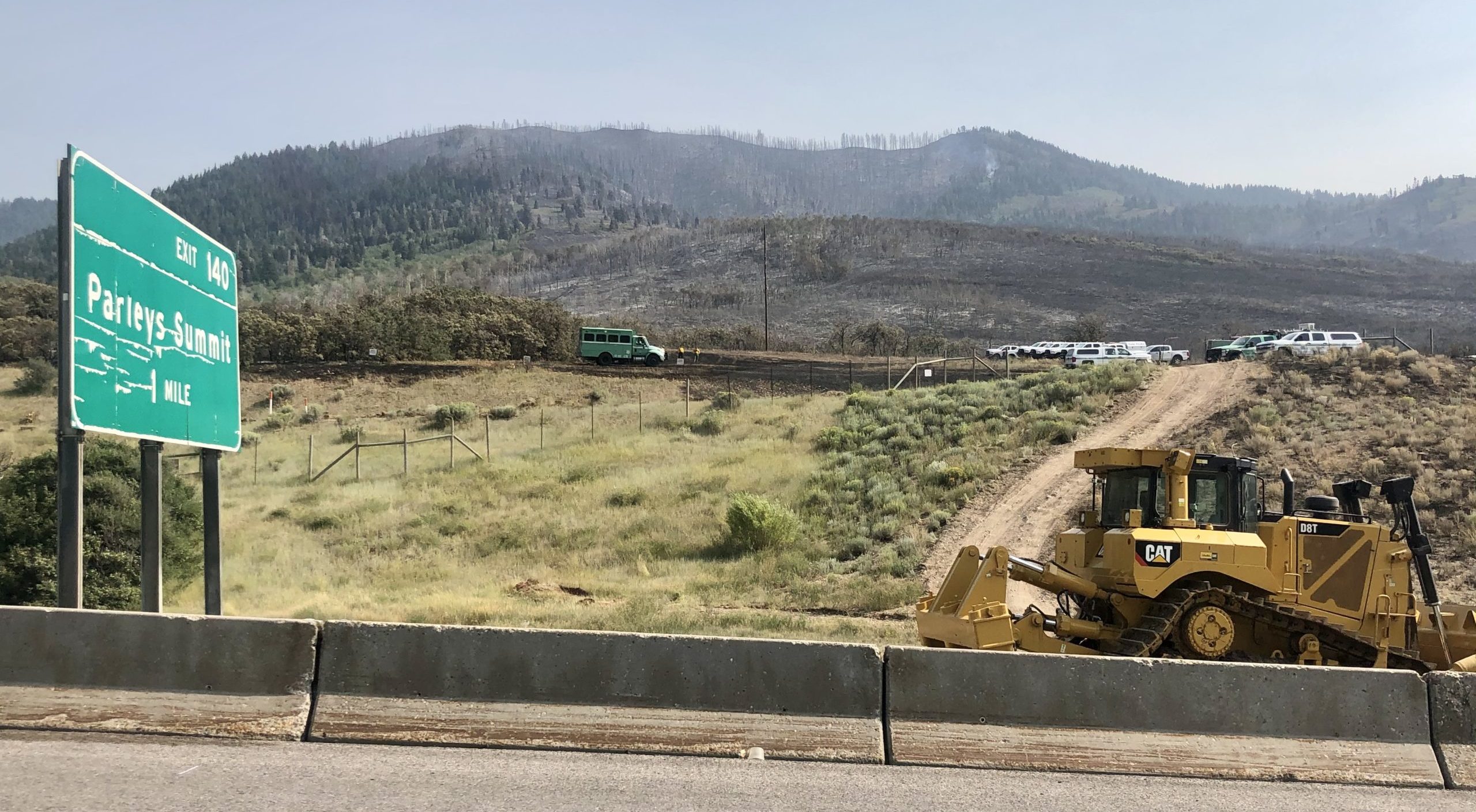 Parley's Canyon Fire.