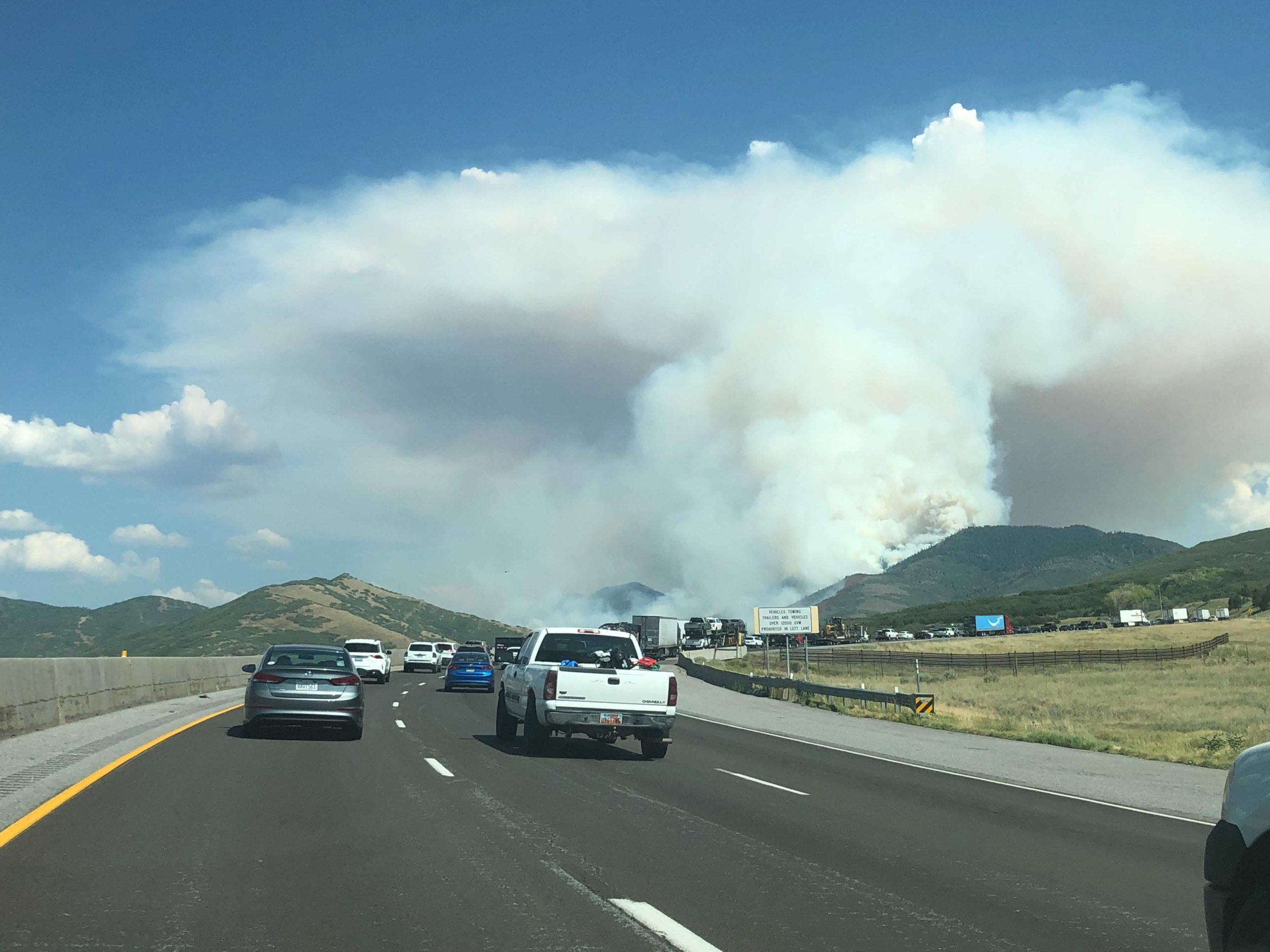 Parleys Canyon Fire.