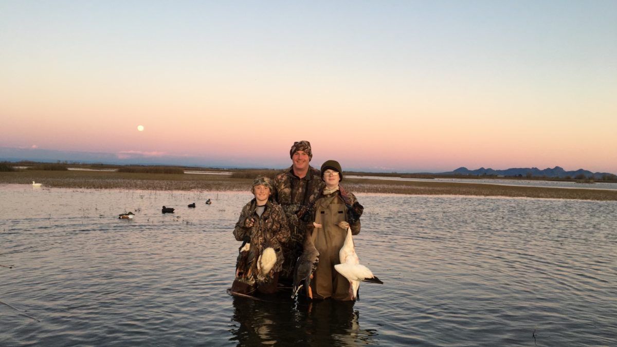 New DWR Director Justin Shirley loves to hunt, fish, and hike with his wife and kids.