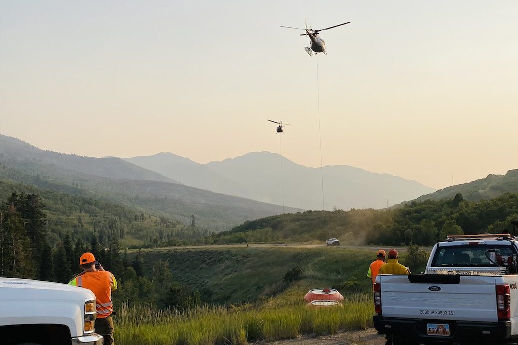 The Parley's Canyon Fire was "the real deal," according to the Park City Fire District Battalion Chief.