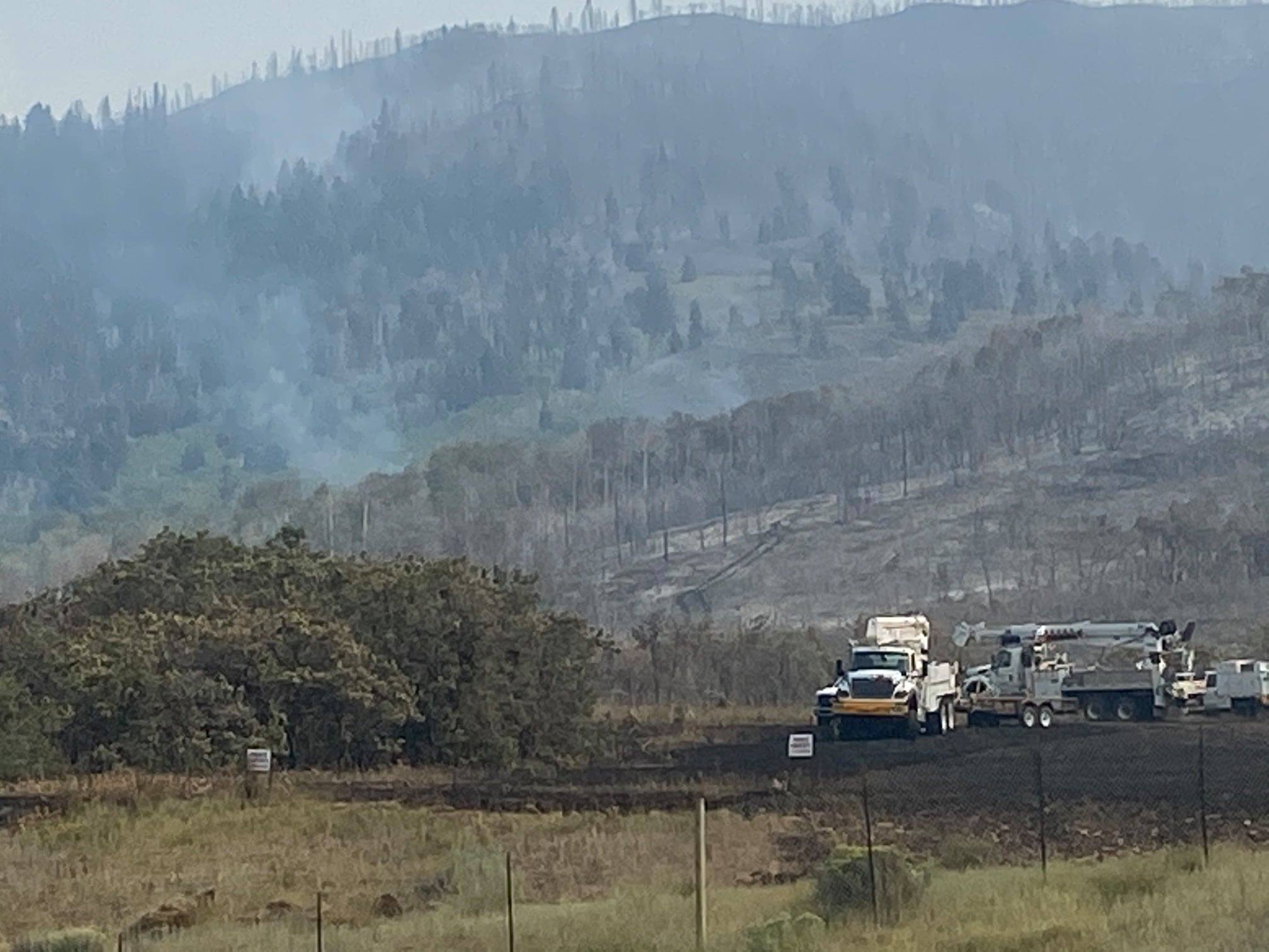 Overnight aerial mapping produced an updated measurement of 539 acres for the Parley's Canyon Fire.