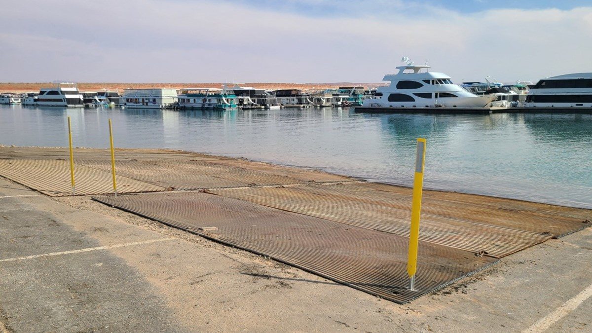 Wahweap Auxiliary Launch Ramp, August 11, 2021.