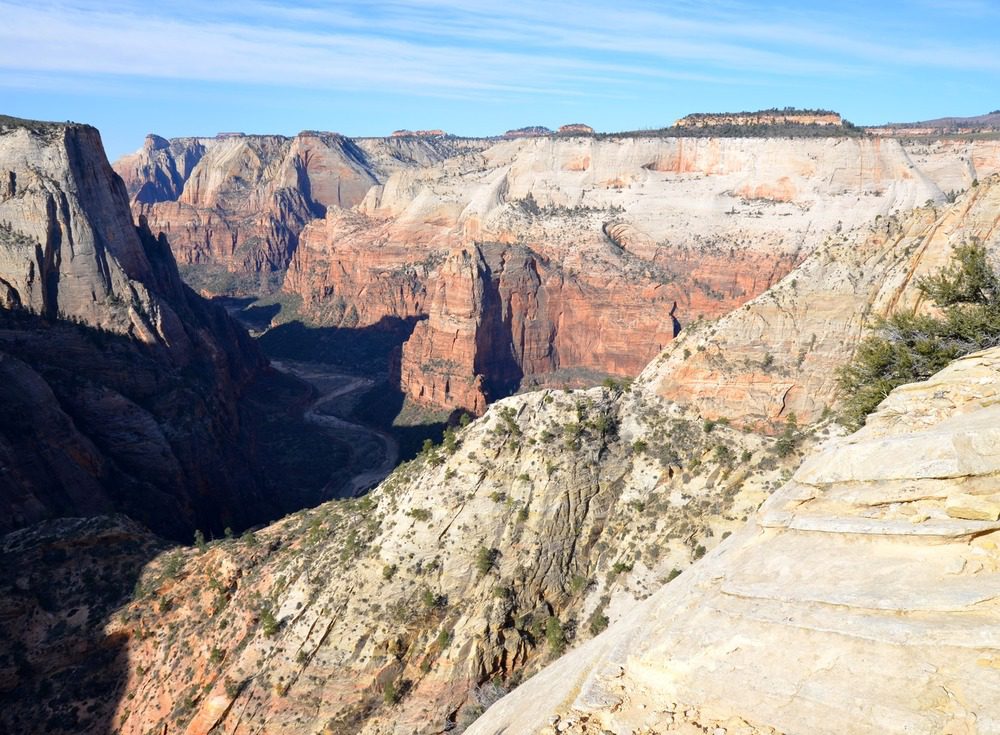 Observation Point Trail at Zion National Park.