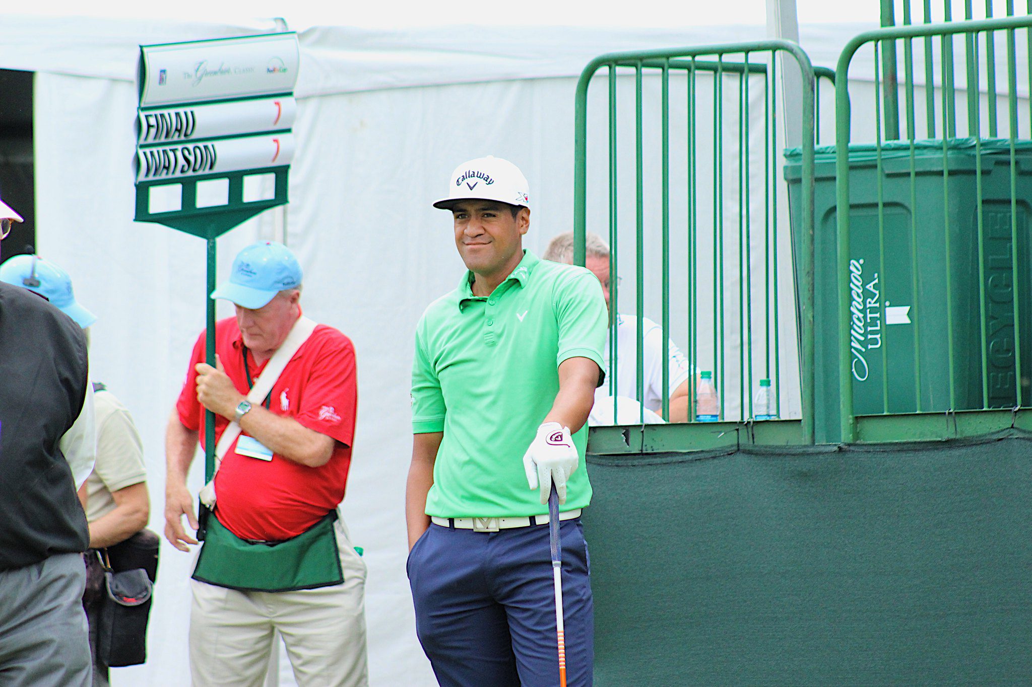 Utah golfer Toni Finau.