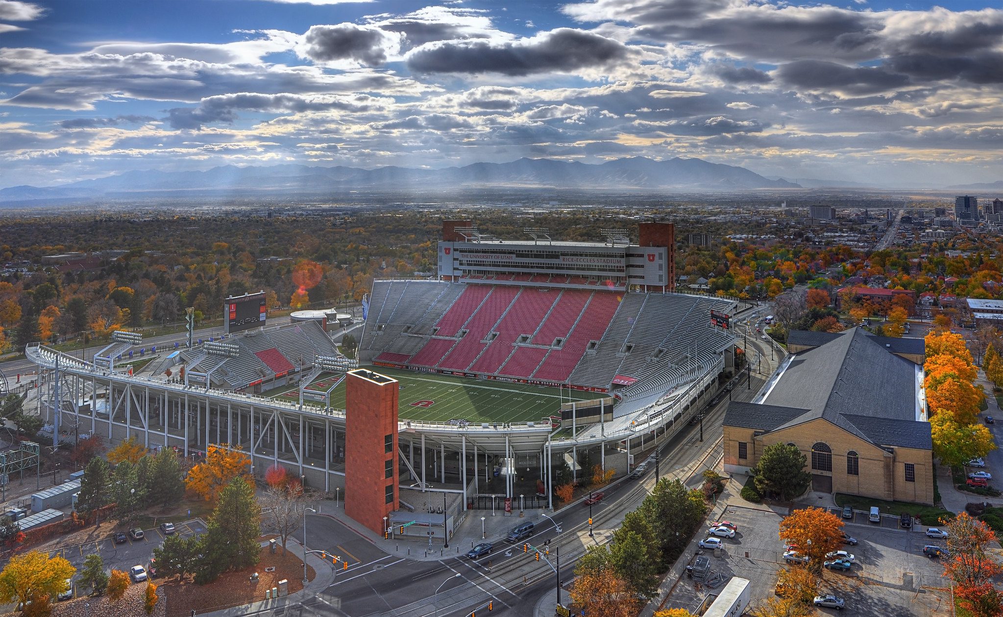 Rice Eccles Stadium.