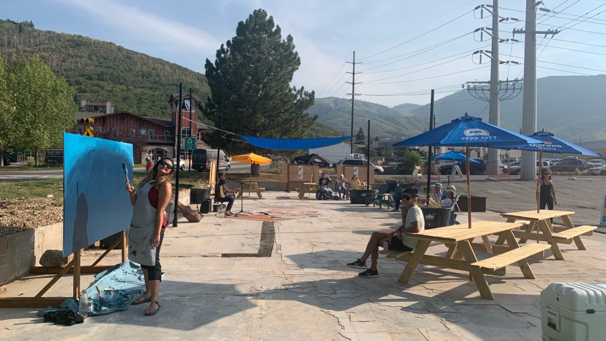 The Bonanza Art Park has served as a gathering space for artists.