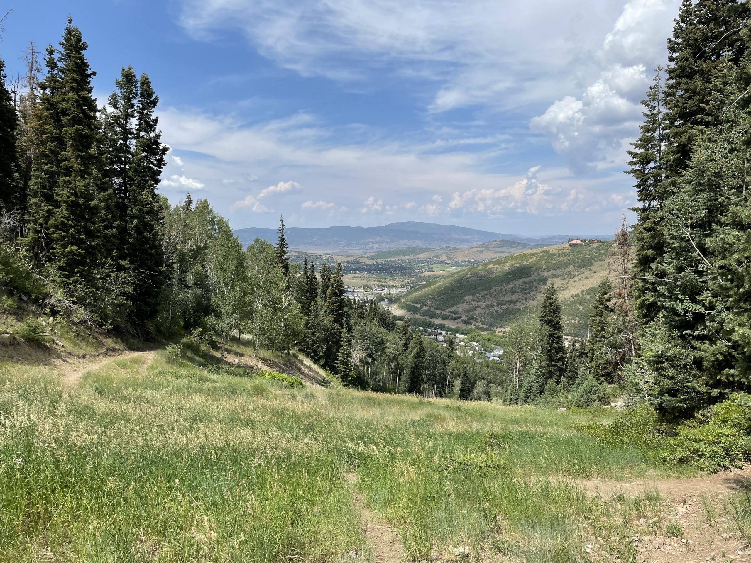 75 miles of trails are used for the Park City Point 2 Point race.