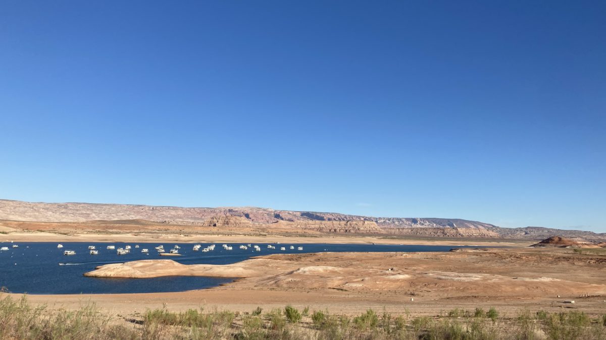 Lake Powell in Bullfrog, Utah, May 2021.