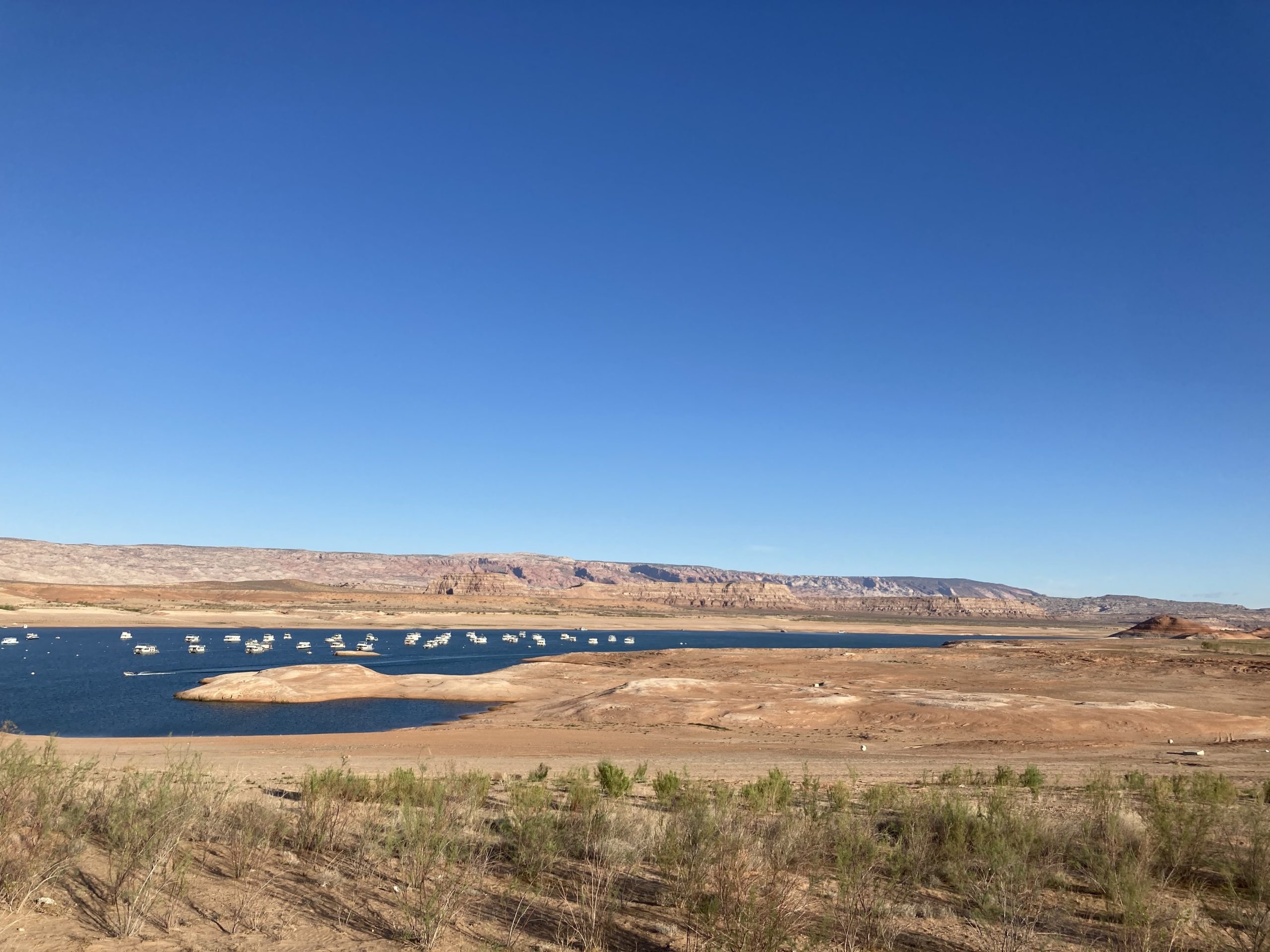 Lake Powell in Bullfrog, Utah, May 2021.