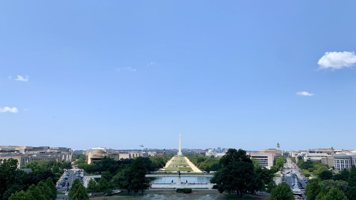 The National Mall in Washington D.C.