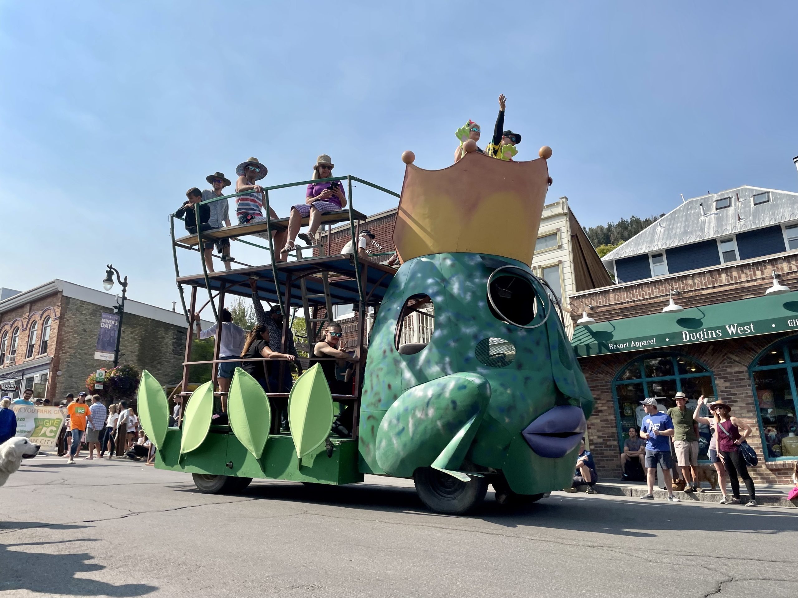 The 2021 Miners' Day Parade on Main St.