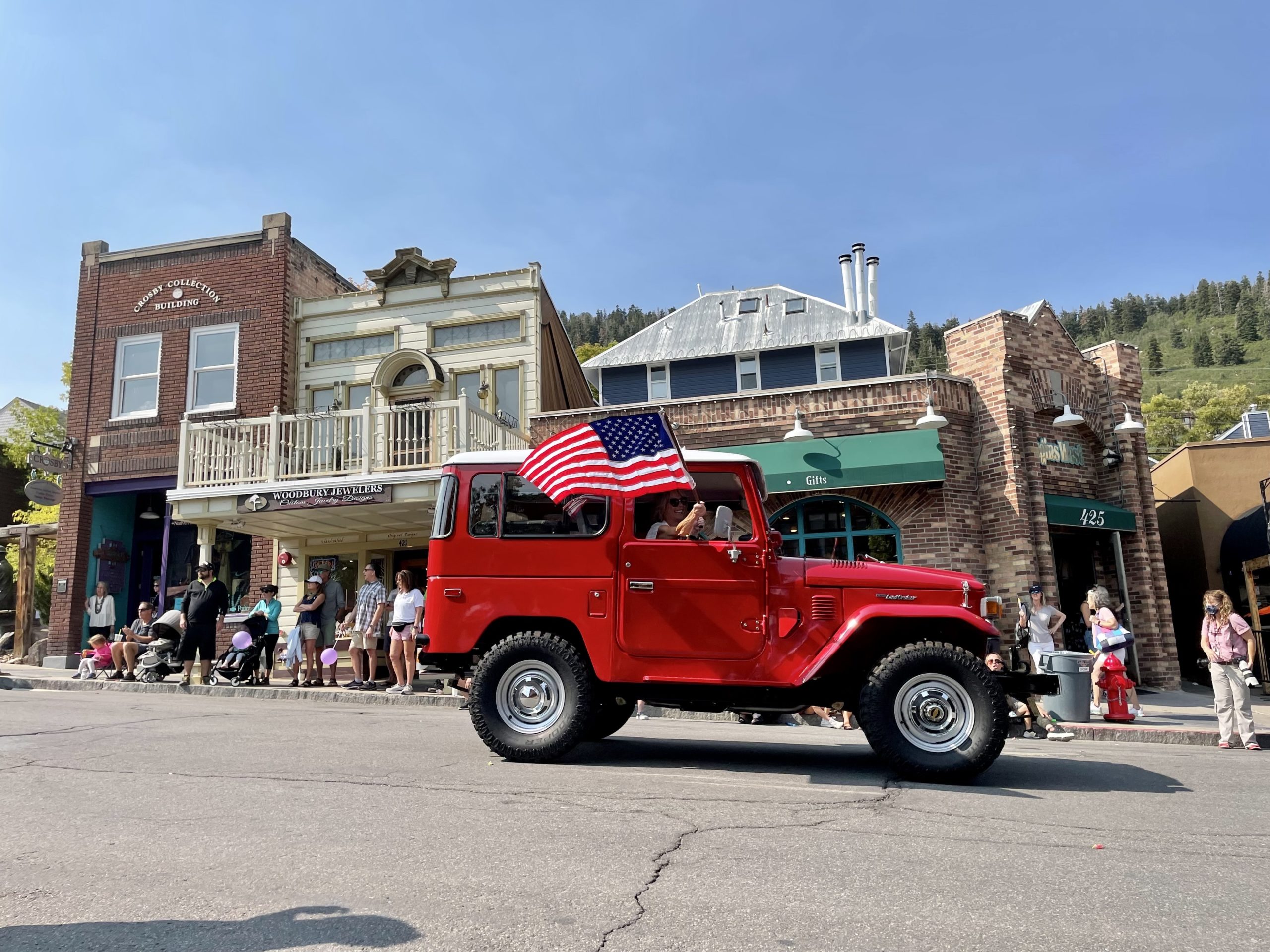 Sunny skies abound on the 125th Miners' Day.