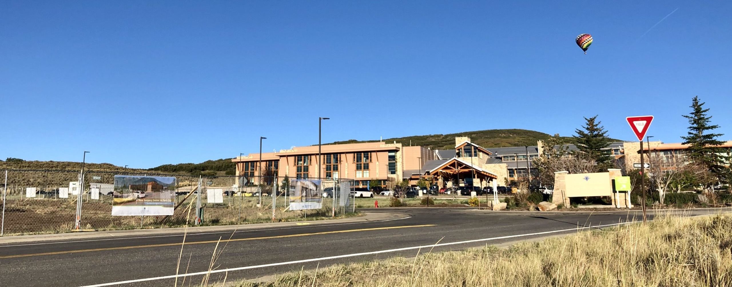 Intermountain Park City Hospital campus, site of the new orthopedic surgery center.