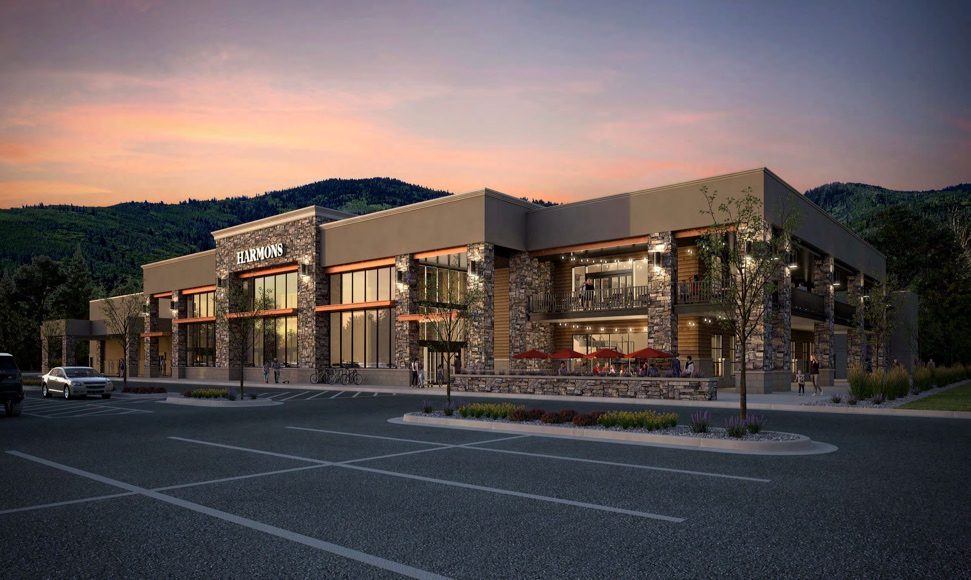 A visual rendering of the proposed Harmons at Park City Outlets.