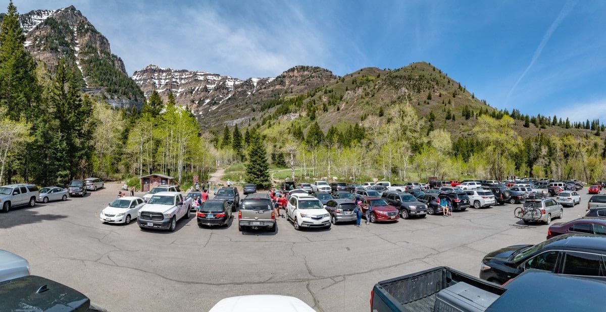 Timpooneke trailhead along State Route 92 sees consistent overcrowding.
