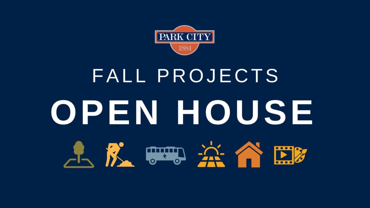 Park City Municipal is hosting their Fall Projects Open House on Wednesday, Sep. 22 from 5 pm to 6:30 pm.