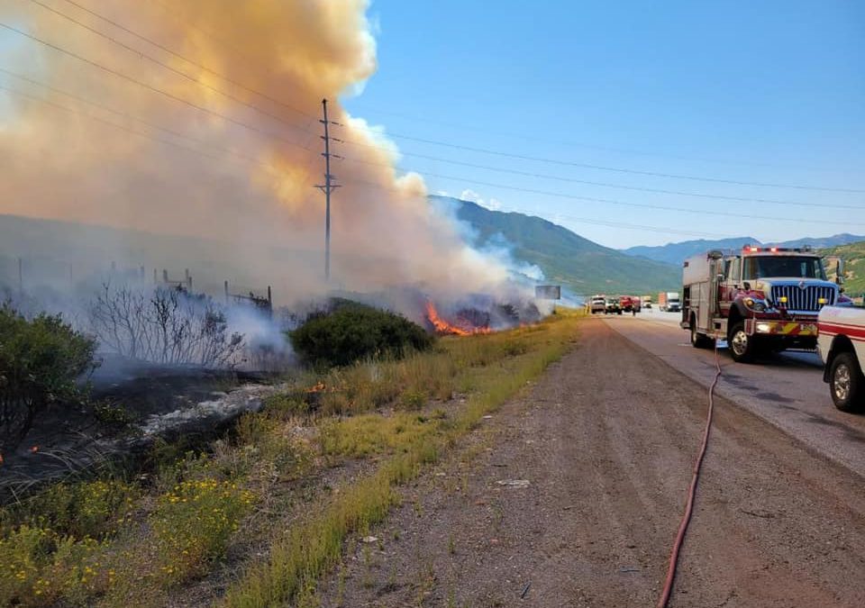The Parley's Canyon Fire in August erupted alongside I-80 due to a catalytic converter.
